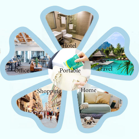 Ditind Toilet Seat Covers Disposable, 30 Pcs Toilet Seat Covers for Travel Accessories (15.8×23.6 inch), Extra Large PE Film Travel Toilet Mats Co...