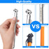 Pencil Tire Pressure Gauge (5-50PSI&10-75PSI), Sealed Zinc Alloy Nozzle and Silvery Aluminum Tube Body, Suitable for Bikes,Cars, Trucks...