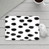 EKOBLA Mousepad Polka Dots Mouse Pad Brush Strokes Dalmatian Spots Cheetah Print Animal Cool Design Gaming Mouse Pad Non-Slip Rubber Base Thick Mo...
