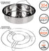 Secura Stainless Steel 6-quart Electric Pressure Cooker Steam Rack Steamer Basket Insert Set...