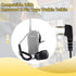 Retevis RB26 Walkie Talkie Speaker Mic,for RT68 RT22 H777S RT17 RT15, Compatible with BAOFENG UV-5R BF-F8HP UV-5G Plus Samcom FPCN30A pxton 2 Way ...