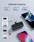 Kuulaa Portable Charger USB C Power Bank 4500mAh Small Portable Phone Charger Android Compact Plug in Battery Pack Portable Compatible with iPhone...