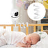 Baby Monitor Mount for HelloBaby HB6550/HB65/HB6339/HB66/HB6550Pro, Baby Ganibs, Bonoch, Blemil, ANMEATE SM935E, Baby Monitor Holder with 16.5inch...