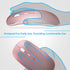 Bluetooth Mouse for Laptop, Wireless Mouse for Macbook Pro/Air/Mac/iPad/Chromebook/Computer -Rechargeale Dual Mode(USB 2.4Ghz + Bluetooth 5.2) Sil...