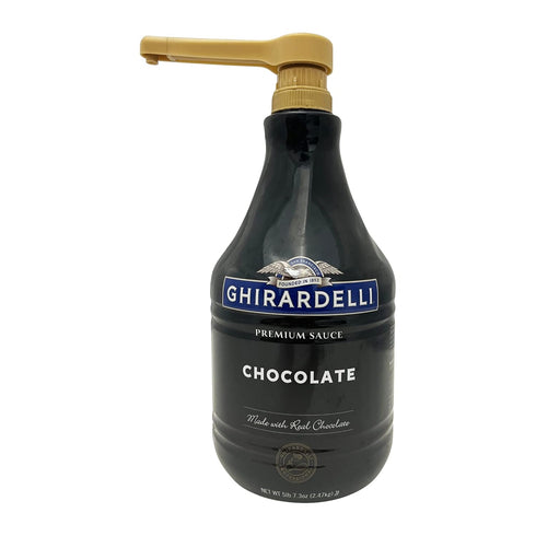 Sauce & Syrup Pump 64 fl. oz. Dispenser – Chocolate, Caramel, Vanilla, Variety of Sauces | BPA-Free I Fits 64 fluid ounce Torani, DaVinci | Fit Gh...