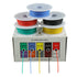 BOJACK 26 AWG Flexible Silicone Wire Electric Wire Hook up Wire Kit 300V Cables with Plus 20 ?3mm Heat Shrink Tubings and a Mini Wire Stripper(5 C...