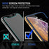TETHYS Glass Screen Protector for iPhone 11 Pro/Xs - Edge to Edge Coverage, Full Protection - Pack of 3...