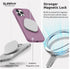 SURPHY (4 in 1 Designed for iPhone 14 Pro Case (6.1 inch, 2022), with 2 Pack Screen Protector + Camera Cover, Liquid Silicone Phone Case (Lilac Pu...