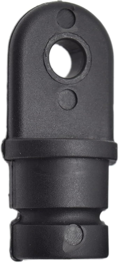 MARINE CITY Bimini Top Lightweight Black Nylon Round Inside Eye End Outer Diameter 3/4 Inches Tube for Marines – Boats – Yachts – Ships – Hardware...