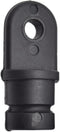 MARINE CITY Bimini Top Lightweight Black Nylon Round Inside Eye End Outer Diameter 3/4 Inches Tube for Marines – Boats – Yachts – Ships – Hardware...