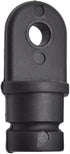 MARINE CITY Bimini Top Lightweight Black Nylon Round Inside Eye End Outer Diameter 3/4 Inches Tube for Marines – Boats – Yachts – Ships – Hardware...