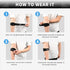 INDEEMAX Tennis Elbow Brace for Men & Women Golfers Tennis Elbow Strap Pain Relief Tendonitis Elbow Brace Adjustable Forearm Band with Compression...