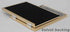 Vertical Horizontal Combo- Double 4 by 6 Inch Metal Folding Picture Frames-(1 Landscape and 1 Portrait Style) (Modern gold)...