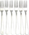 Norpro Hors D'oeuvres Forks Set of 6, Silver, One Size...