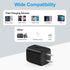 USB Charger Block,2-Pack Wall Charger (5V,1A) USB Plug Charger Brick Power Adapter Charing Cube Box for iPhone 15/14 /13/12/11/SE/XR,Samsung Galax...