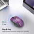 TECKNET Wireless Mouse, 2.4G Ergonomic Optical Mouse, Computer Mouse for Laptop, PC, Computer, Chromebook, Notebook, 6 Buttons, 24 Months Battery ...