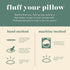 ComfyDown Decorative Throw Pillow Insert, Down and Feather Fill, 100% Cotton Cover, 233 Thread Count - Made in USA (12 X 16)...