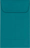 LUXPaper #1 Coin Envelopes | 2 1/4" x 3 1/2" | Teal | 80lb. Text | 50 Qty...