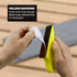POLIWELL Micro Sanding Tools 3.5” x 1” Detail Sander for Small Projects, Mini Handle Sander Kit+ Sandpaper 40 80 120 180 240 400 600 Grit for Craf...