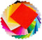 62pcs Felt Fabric Sheet 4"x4" Assorted Color DIY Craft Squares Nonwoven 1mm Thick...