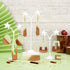 FASHEWELRY 18pcs Wood Resin Earrings Making Kit Glow in The Dark Boho Wooden Charms & Earring Hooks & Jump Rings for DIY Earring Necklace Jewelry ...
