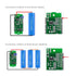 Create idea 4Pcs Battery Capacity Indicator Module 3-34V Battery Charge Indicator Module 5mA Compatible with 1S 2S 3S 4S 5S 6S 7S 8S...