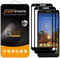 Supershieldz (2 Pack) Designed for Google (Pixel 3a XL) Tempered Glass Screen Protector, (Full Screen Coverage and Full Adhesive) Anti Scratch, Bu...
