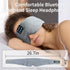 Sleep Headphones Wireless Eye Mask Wireless Headband Headphones for Sleeping with Adjustable Speaker Wireless Earbuds Side Sleeper Travel Meditati...