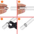 9 inch Ear Clamp Pliers Carbon Steel Ear Clamp Pincer Tool Single Ear Clamp Pincers Crimping Tool Remove Clamp Crimp Pliers Nail Puller Tool...