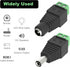 VCE 12V DC Power Connector, 5.5mm x 2.1mm DC Power Plug, 5 Pcs Male and 5 Pcs Female DC Connectors for LED Strip, CCTV Security Camera, Outdoor Ca...