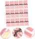 Self Adhesive Paper Sealing Stickers - 100pcs Seal Labels for Packaging - Pastry Seal Strip for Handmade Craft Art - Food Retail Package Sticker f...