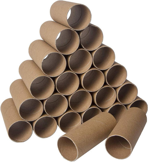 30 Pack Craft Rolls - Thick Cardboard Tubes for Crafts - Round Cardboard Tubes - Cardboard Tubes For Crafts - Craft Tubes - Craft Round Tubes - Pa...