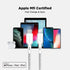 Innergie USB C to Lightning Cable (5.9ft, 1.8m) Apple Mfi Certified - 3A Fast Charging Cable 480Mbps Data Transfer, Design for iPhone/iPad/AirPods...