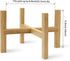 Bamboo Plant Stand, Flower Potted Holder, up to 8 Inch Pot - Nature, Mid Century Modern (Pot Not Included)...