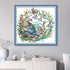 Rosyfoxes Cross Stitch Kits Stamped Full Range of Embroidery Starter Kits for Beginners and Adults?Cross Stitch Patterns DIY 11CT 3 Strands -Print...