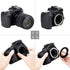 58mm Macro Lens Reverse Ring Adapter for Canon EOS Rebel T6 T7 T5 SL3 SL2 T8i T7i T6i T6s T5i 2000D 4000D 90D 80D 70D with EF-S 18-55mm Kit Lens &...