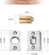 Ravinte Adjustable Ball Door Catch, Closet Ball Bearing Door Latch, Strong Drive Closing Door Accessories for Interior Doors, Solid Brass Body & S...