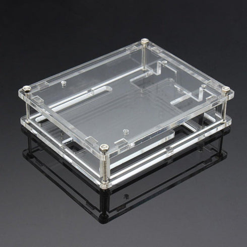 Uno R3 Case Enclosure New Transparent Gloss Acrylic Computer Box Compatible with Arduino UNO R3...