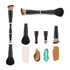 4 in-1 Makeup Brush Set, Foundation Brush Blush Brush Eyeshadow Powder Brush Concealer Brush All-in-One Travel Makeup Brushes Double Ended Makeup ...