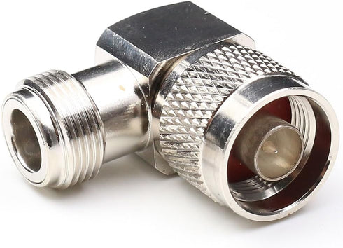 N Type Connectors N Adapters N Type Coax Connector Walkie Talkie N adapters RF coaxial Cable Adapter (N Male to Female Right Angle)...