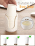 Bathroom Cup Dispenser, 3oz-4oz Ceramic Paper Cup Holder, Small Countertop Mouthwash Dixie Cups Accessories, for Vanity Countertops, Bathroom, Kit...