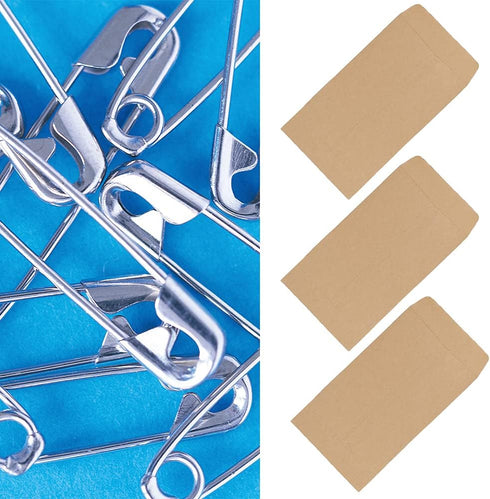 200 Pcs Kraft Paper Envelops Kraft Paper Envelopes Mailing Supplies Brown Bags Brown Seed Packets Small Parts Envelopes for Packing Coin/Jewelry/S...