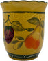 ACK Tuscany Mixed Fruit Hand Painted Ceramic, Utensil Holder, 88439...
