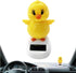 Solar Powered Dancing Chick, Solar Dancing Figurines, Solar Bobblehead Chicken, Solar-Powered Car Charm, Cartoon Bobble Head Chick Ornaments Figur...