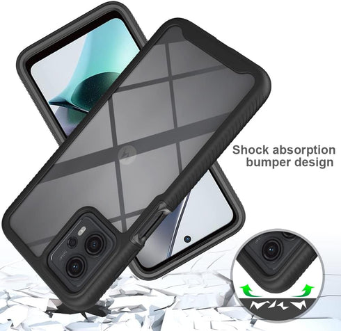 Case for Motorola Moto G13 4G Case Cover,Case for Motorola Moto G23 4G Case Cover,Phone Case with Screen Protector Case for Motorola Moto G13 4G /...