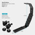LimoStudio Camera Bracket Mount Heavy Duty Photography Video L-Bracket with Standard Flash Shoe Mounts, AGG1179...