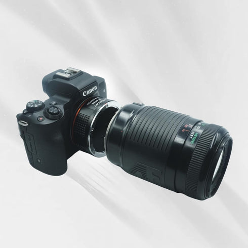 EF-EOS M Lens Adapter Lens Manual Focus Converter Ring Compatible for Canon EF/EF-S Lens and Canon EOS-M (EF-M Mount) Camera EOS M, M2, M3, M5, M6...