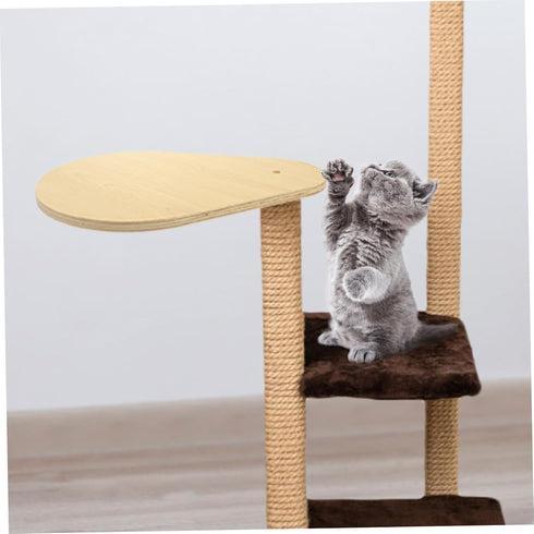 Wall Cat Climbing Frame Accessories Climbing Board Kitten Accessory Pet Accessories DIY Cat Shelf Sturdy Cat Board Cat Accessories Scraper Solid W...