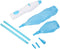 KIMISS Hand Duster for Cleaning, 180° Bendable Electric Feather Duster Window Blinds Furniture Cleaning Tool for Mini Blind...