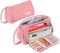 iSuperb Big Capacity Pencil Case Corduroy Large Pencil Pouch Portable Pen Bag Zipper Organizer Makeup Cosmetic Bags for Women Office...